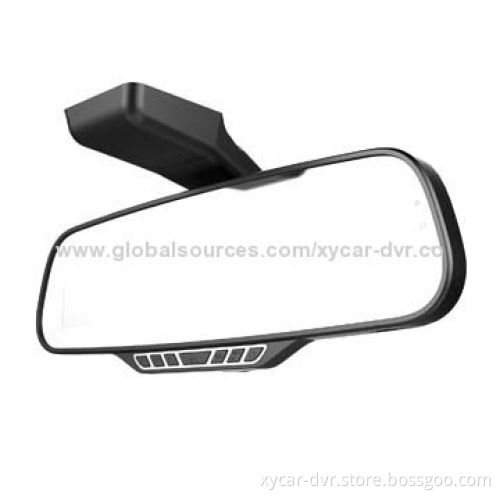 NT96650 Real FHD 1,080P 30fps Resolution Car Rear-view Mirror DVR, Built-in Microphone and Speaker